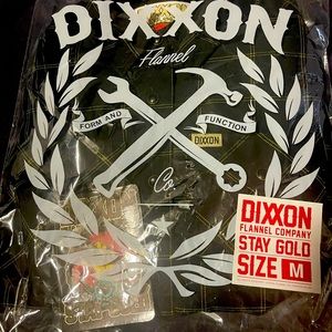 DIXXON STAY GOLD flannel shirt Size Womens M.